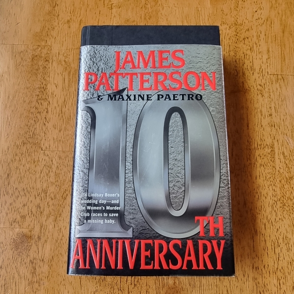 ๐3/$30 Sale!Mix & Match๐ James Patterson 10th Anniversary Hardcover Book - Picture 4 of 4